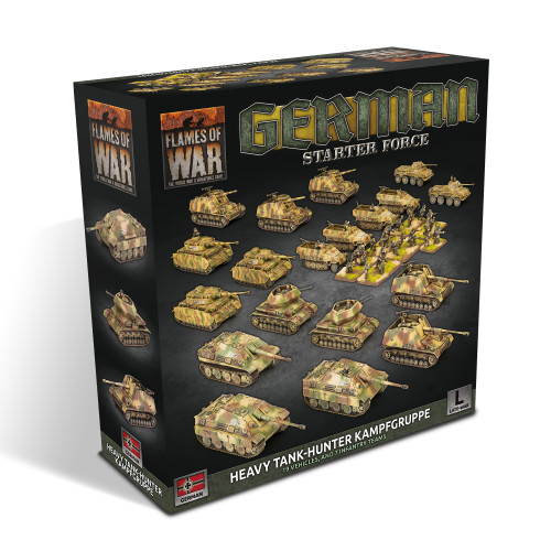 Flames of War - Bulge: German Heavy Tank Hunter Kampfgruppe - Starter Force